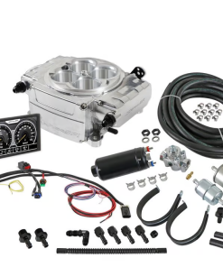 Holley Sniper 2 EFI 4BBL Throttle Body Fuel Injection Kit W/ 5" Handheld & Master Fueling System - Polished