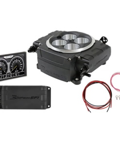 Holley Sniper 2 EFI 4BBL Throttle Body Fuel Injection Kit W/ 5" Handheld & PDM - Black